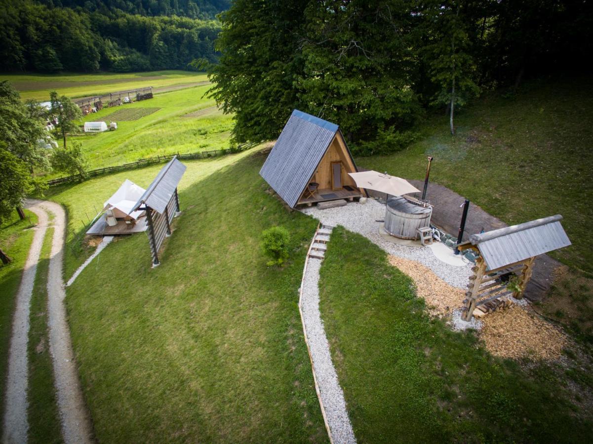 ラドヴリツァ Puzman Farm Glampingヴィラ エクステリア 写真