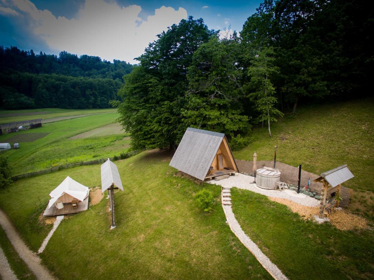 ラドヴリツァ Puzman Farm Glampingヴィラ エクステリア 写真