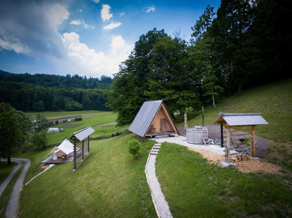 ラドヴリツァ Puzman Farm Glampingヴィラ エクステリア 写真