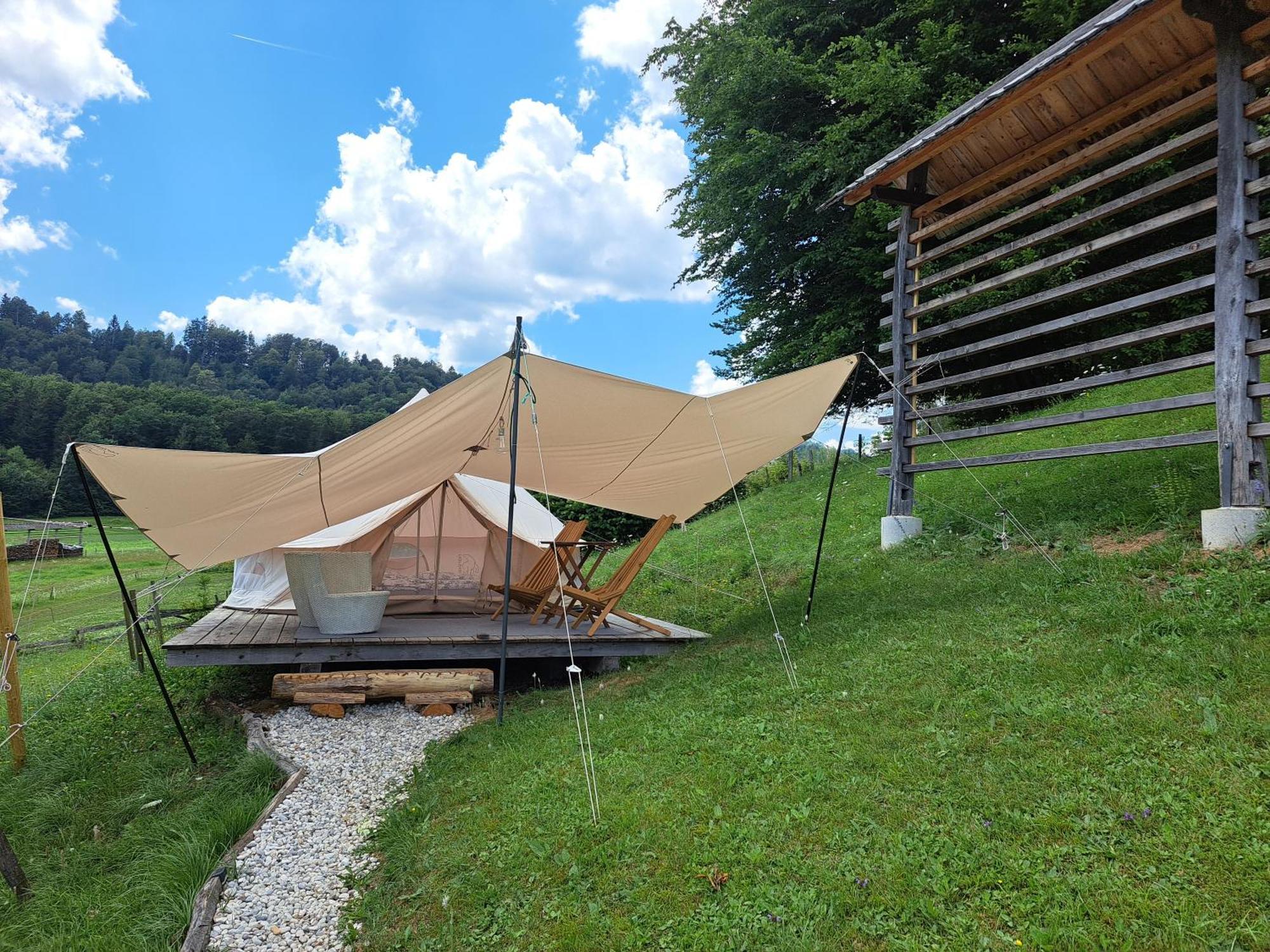 ラドヴリツァ Puzman Farm Glampingヴィラ エクステリア 写真